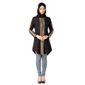 Low MOQ Muslimische Mädchen Kaftan Kleid Abaya Designs Dubai Bilder